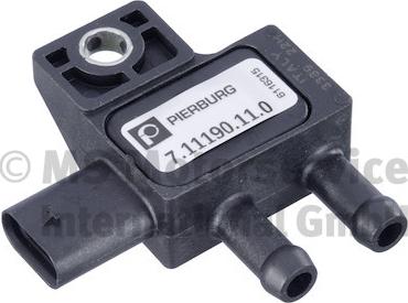 Pierburg 7.11190.11.0 - Sensore, Pressione gas scarico www.autoricambi360.it