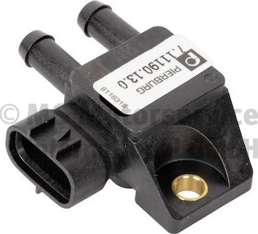 Pierburg 7.11190.13.0 - Sensore, Pressione gas scarico www.autoricambi360.it