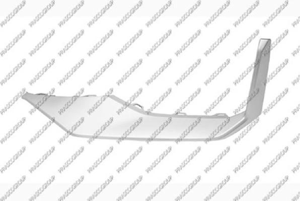 Prasco AD6251234 - Modanatura decorativa / protettiva, Griglia radiatore www.autoricambi360.it