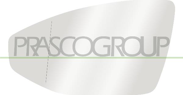 Prasco AD0687524 - Vetro specchio, Specchio esterno www.autoricambi360.it
