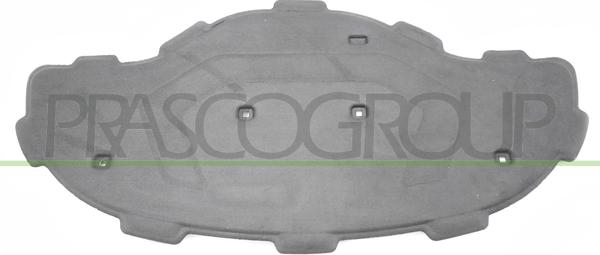 Prasco AD0381945 - Insonorizzazione vano motore www.autoricambi360.it