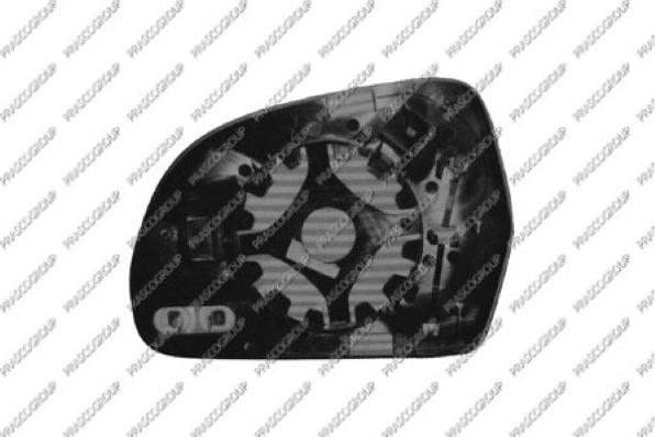 Prasco AD0247504 - Vetro specchio, Specchio esterno www.autoricambi360.it