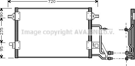 Prasco AI5140 - Condensatore, Climatizzatore www.autoricambi360.it