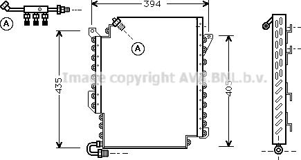Prasco AI5119 - Condensatore, Climatizzatore www.autoricambi360.it