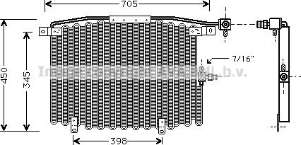 Prasco AI5115 - Condensatore, Climatizzatore www.autoricambi360.it