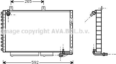 Prasco AI5120 - Condensatore, Climatizzatore www.autoricambi360.it