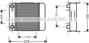 Prasco AI3147 - Radiatore olio, Olio motore www.autoricambi360.it