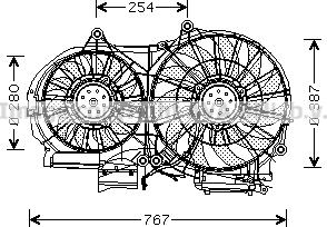 Prasco AI7505 - Ventola, Raffreddamento motore www.autoricambi360.it