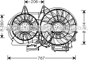 Prasco AI7506 - Ventola, Raffreddamento motore www.autoricambi360.it