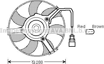 Prasco AI7516 - Ventola, Raffreddamento motore www.autoricambi360.it