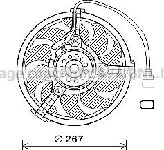 Prasco AI7518 - Ventola, Raffreddamento motore www.autoricambi360.it