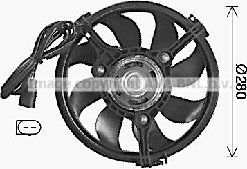 Prasco AI7520 - Ventola, Raffreddamento motore www.autoricambi360.it