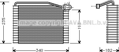 Prasco AIV149 - Evaporatore, Climatizzatore www.autoricambi360.it