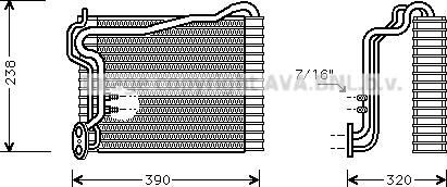 Prasco AIV145 - Evaporatore, Climatizzatore www.autoricambi360.it