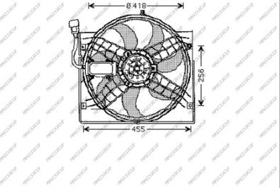 Prasco BM018F003 - Ventola, Raffreddamento motore www.autoricambi360.it