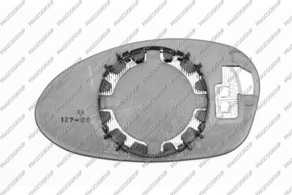 Prasco BM0247515 - Vetro specchio, Specchio esterno www.autoricambi360.it