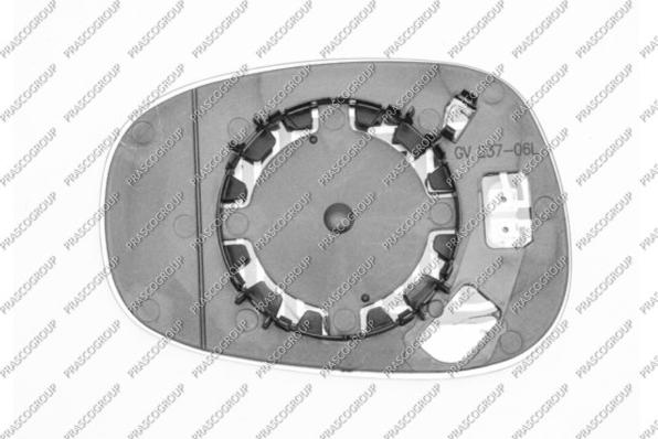 Prasco BM0267514 - Vetro specchio, Specchio esterno www.autoricambi360.it