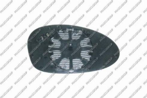 Prasco BM1207504 - Vetro specchio, Specchio esterno www.autoricambi360.it