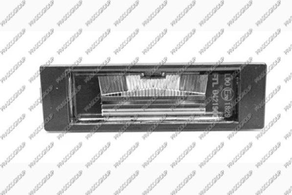 Prasco BM1214360 - Luce targa www.autoricambi360.it