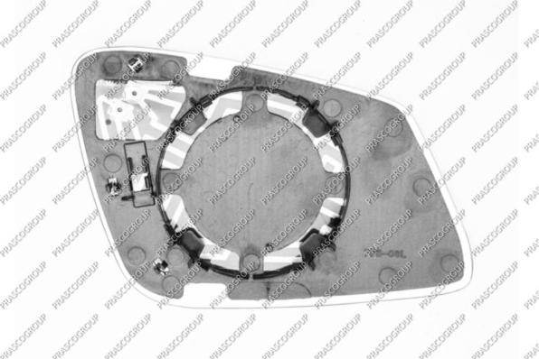 Prasco BM1237504 - Vetro specchio, Specchio esterno www.autoricambi360.it