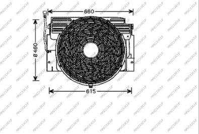 Prasco BM820F002 - Ventola, Raffreddamento motore www.autoricambi360.it