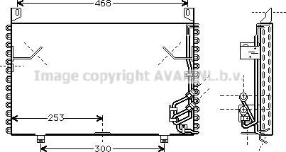 Prasco BW5199 - Condensatore, Climatizzatore www.autoricambi360.it