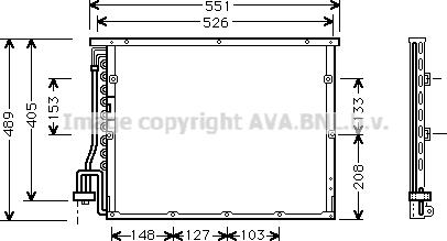 Prasco BW5148 - Condensatore, Climatizzatore www.autoricambi360.it