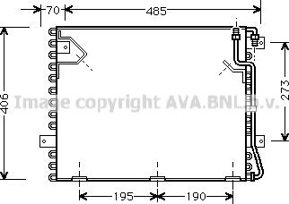 Prasco BW5182 - Condensatore, Climatizzatore www.autoricambi360.it