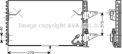 Prasco BW5200 - Condensatore, Climatizzatore www.autoricambi360.it