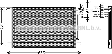Prasco BW5215 - Condensatore, Climatizzatore www.autoricambi360.it