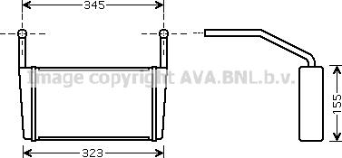 Prasco BW6080 - Scambiatore calore, Riscaldamento abitacolo www.autoricambi360.it