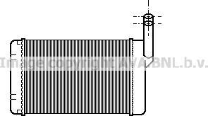 Prasco BW6030 - Scambiatore calore, Riscaldamento abitacolo www.autoricambi360.it