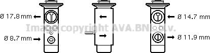 Prasco BW1089 - Valvola ad espansione, Climatizzatore www.autoricambi360.it