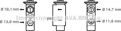 Prasco BW1085 - Valvola ad espansione, Climatizzatore www.autoricambi360.it