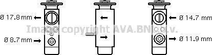 Prasco BW1088 - Valvola ad espansione, Climatizzatore www.autoricambi360.it