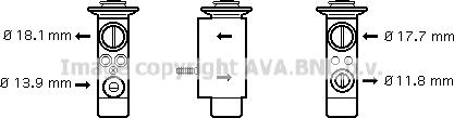 Prasco BW1238 - Valvola ad espansione, Climatizzatore www.autoricambi360.it