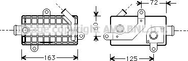 Prasco BW3204 - Radiatore olio, Olio motore www.autoricambi360.it