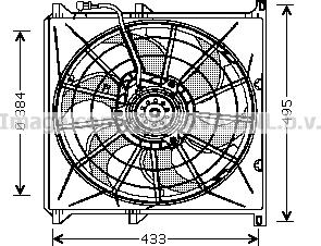 Prasco BW7503 - Ventola, Raffreddamento motore www.autoricambi360.it