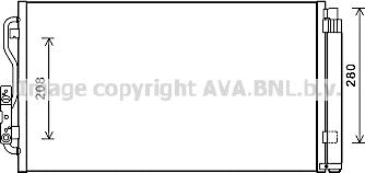 Prasco BWA5434D - Condensatore, Climatizzatore www.autoricambi360.it