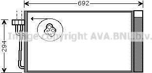 Prasco BWA5273D - Condensatore, Climatizzatore www.autoricambi360.it