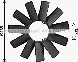 Prasco BWB589 - Girante, Raffreddamento motore www.autoricambi360.it