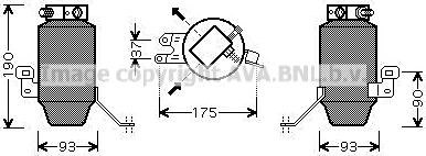 Prasco BWD299 - Essiccatore, Climatizzatore www.autoricambi360.it