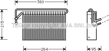 Prasco BWV024 - Evaporatore, Climatizzatore www.autoricambi360.it