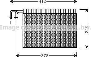 Prasco BWV269 - Evaporatore, Climatizzatore www.autoricambi360.it
