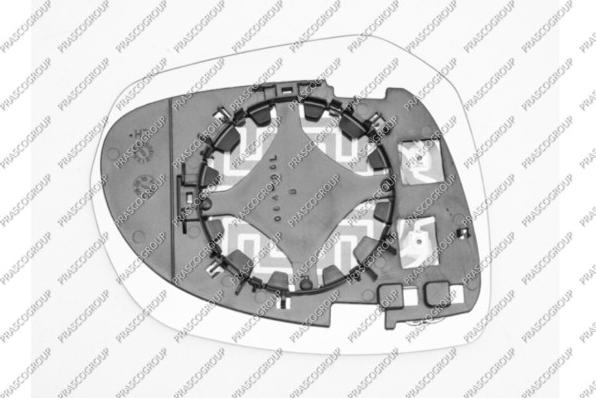 Prasco CI7057224 - Vetro specchio, Specchio esterno www.autoricambi360.it