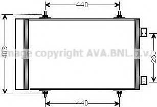 Prasco CN5263D - Condensatore, Climatizzatore www.autoricambi360.it