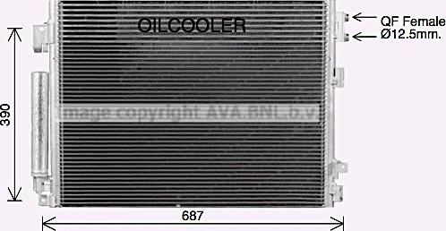 Prasco CR5141D - Condensatore, Climatizzatore www.autoricambi360.it