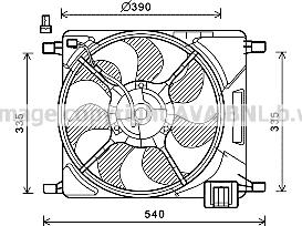 Prasco CT7501 - Ventola, Raffreddamento motore www.autoricambi360.it