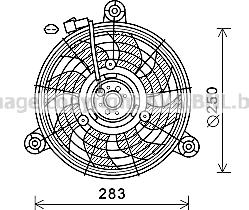 Prasco CT7503 - Ventola, Raffreddamento motore www.autoricambi360.it