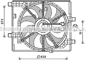 Prasco DN7531 - Ventola, Raffreddamento motore www.autoricambi360.it